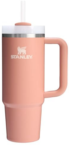 Stanley Quencher H2.0 Tumbler with Handle and Straw 30 oz | Flowstate 3-Position Lid | Cup Holder Compatible for Travel | Insulated Stainless Steel Cup | BPA-Free | Sienna