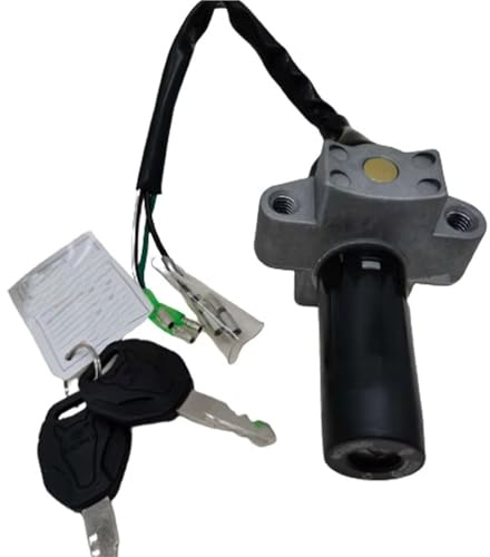 Moto Interruttore A Chiave Di Accensione Per SYM ZH125 Interruttore Accensione Blocco Scooter Moto Interruttore Accensione Con 2 Chiavi Blocco Elettrico Bici Elettrica