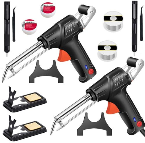 Pistolet à Souder Manuel Portable 3 En 1, 2 Outils de Soudage Laser Industriels à Chauffage Interne, Fer à Souder Multifonction, Pour RéParation Industrielle