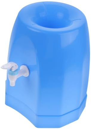 CLISPEED Soporte Para Dispensador De Agua Mini De Escritorio Grifo Azul, Base Para Garrafones, Compatible Botellas Grandes, Sin Herramientas, Portátil Para Uso Doméstico