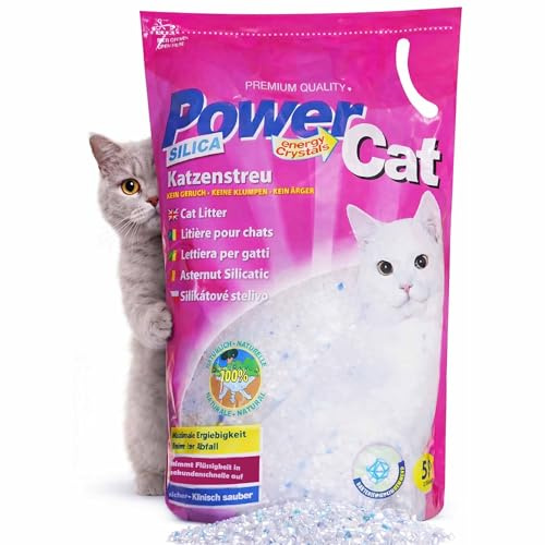 PowerCAT 9120004635082 Silica Katzenstreu 25.2 kg
