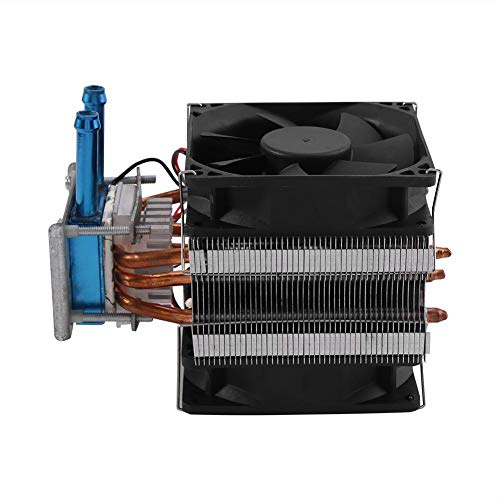 Bewinner Thermoelectric Peltier Refrigeration, Dispositivo di Raffreddamento del di Raffreddamento ad Acqua a 12 V con Ventola, Utilizzare per collegare la Pompa e l'alimentatore