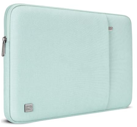 DOMISO Laptoptasche 15.6 Zoll Laptophülle Laptop Tasche Hülle | Wasserdicht Stoßfestes Laptop Schutzhülle Case für 15-15,6 Lenovo Thinkpad Ideapad HP Dell Acer ASUS Notebook,Minzgrün
