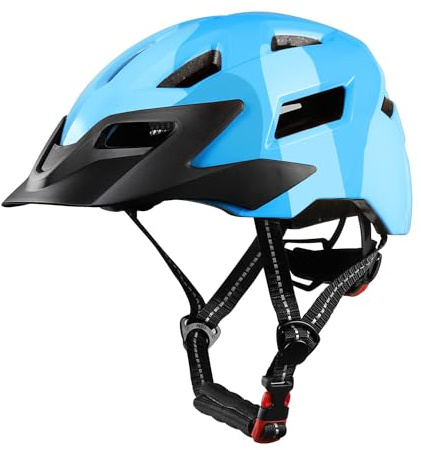 FUNWICT Kids Bike Helmet for 3-8 Years Toddler Girls Boys, Adjustable Bicycle Helmet Multi-Sport Scooter Helmet for Skateboarding Riding Cycling 52-56cm (Blue, S: 20.47-22.05 inches)