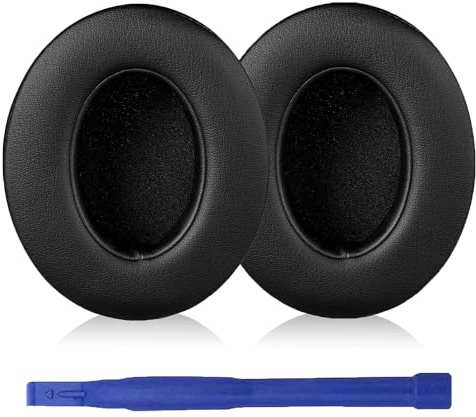 Aiivioll Ear Pads Replacement for Beats Studio 2.0/3.0 Headphones | Black, for B0500/B0501 Wired/Wireless Over-Ear Headphones, Soft Protein Leather, Noise Isolating Memory Foam