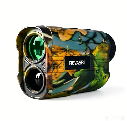 REVASRI Laser Rangefinder for Hunting, 2200/3300 Yards Range, Los/Vertical/Horizontal/Speed/Scan Measurement, Fast Measurement Hunting Rangefinder, Rechargeable (2200 Yards)