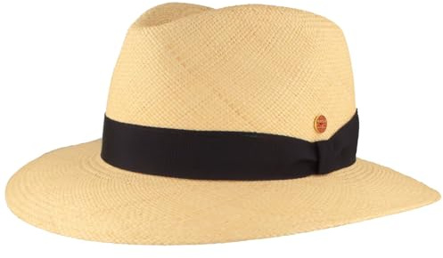 Mayser ORIGINAL Panama Hut Strohhut aus Ecuador – Handgeflochten UV-Schutz 60 bwz. 80 Sommerhut Wasserabweisend Bruchschutz