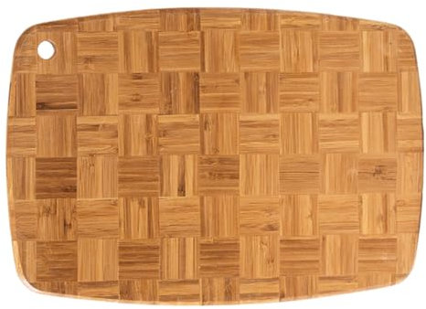Tabla De Cortar De Madera - Juego De Tablas De Cortar De Bambú Orgánico | Tablas De Cortar Domésticas Para Picar Carne | Tablas De Cortar De Madera Para Cortar Carne, Verduras, Quesos Y Pan