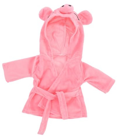 HAWILLOSCH Puppenschlafanzug Schwein Kostüm Einteiliges Puppenkleid Niedlich Leicht Tragbar Dekorativ Für Geburtstag Feiertage