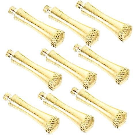 NIYANGLE 10pièces Ciseaux De Coiffure Petits Accessoires Adornements De Queue Pour Ciseaux à Repose Doigt Pratique Et