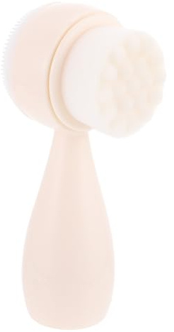 Tragbare Silikon Gesichtswaschbürste, Weiße Gesichtspeelingbürste | Handliches Beauty Gesichtsaccessoire, Multifunktionaler Reiniger, Kompakt für Unterwegs
