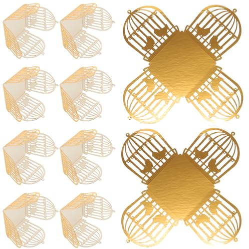 OUNONA 50 Stück Schokoladenverpackungspapier aus Papier Dekorative Pralinenschachtel Einlage Leicht und Kompakt für Hochzeit Valentinstag und Party