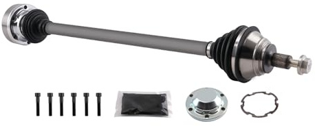 maXpeedingrods Eje de transmisión eje articulado eje eje delantero derecho para Audi Seat Skoda Modelos VW A3 Golf Passat Octavia Leon Caddy 5Q0407272E