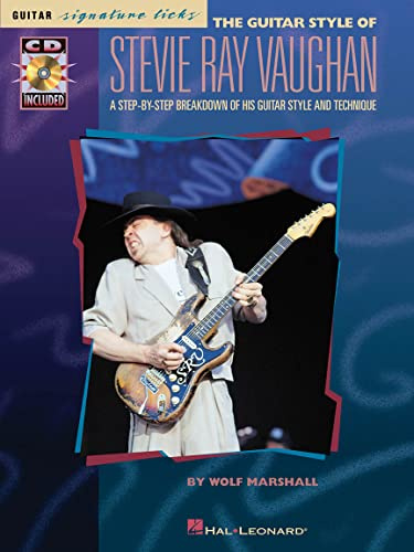 Stevie Ray Vaughan Guitar Styles - Guitar Signature Licks Tab Book / Cd: Grifftabelle, CD für Gitarre: A Step-By-Step Breakdown of His Guitar Style and Technique
