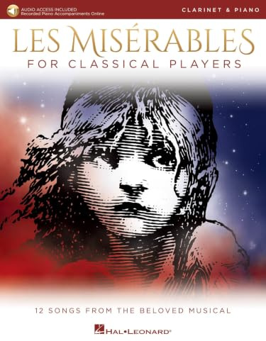 Les Miserables for Classical Players: Clarinet and Piano with Online Accompaniments