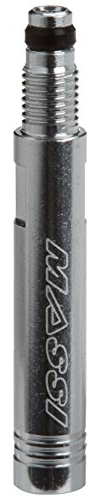 Massiv ventilförlängning Presta silver längd 30 mm
