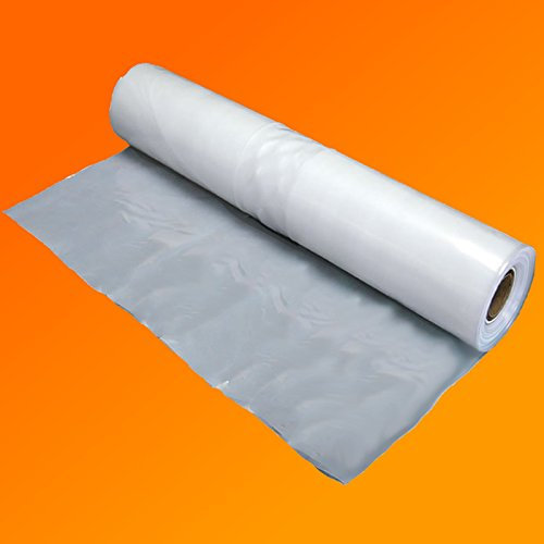 2M X 18M 500G Clear Heavy Duty POLYTHENE Plastic SHEETING Garden DIY Material