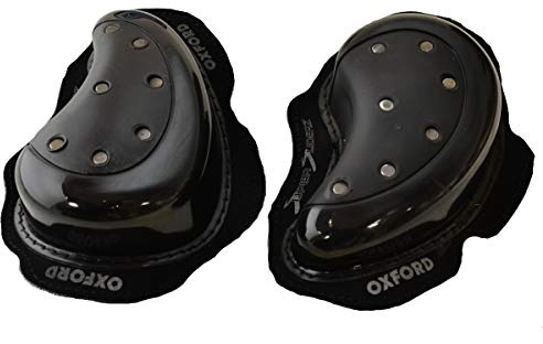 Oxford OX688 - Rodilleras ROK Drop Sparkie para motocicleta, color negro
