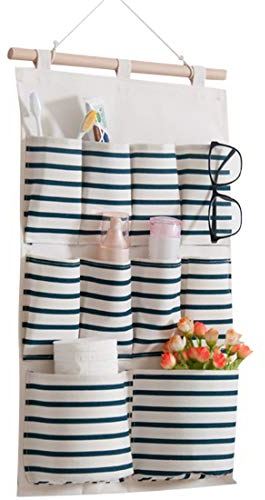 EBETA E Hängeorganizer Tür Wand Organizer Utensilientasche Hängende Aufbewahrungstasche für Eingang Garderobe Badezimmer 10 Fächer