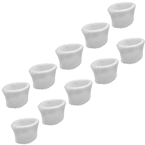 vhbw 10x Filter kompatibel mit Philips Luftbefeuchter HU4801 | HU4803, HU4811, HU4813, HU4814 - Ersatz für Philips HU4102/01, FY2401/10