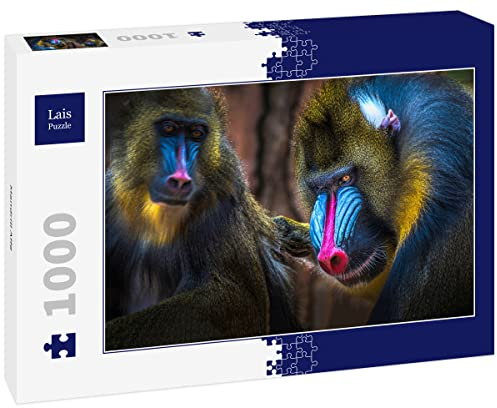 Lais Puzzle Mandrill AFFE 1000 Teile