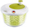 Westmark Essoreuse à Salade, Capacité : 4,4 L, ø 23,5 cm, Plastique, Sans BPA, Spinderella, Couleur: Transparent/Blanc/Vert, 243022EA, Spinderella Antidérapant, 4.4 l
