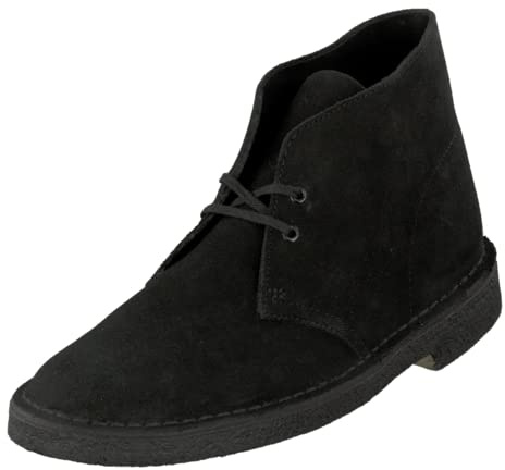 Clarks Originals Desert Boot Mens - Black Black - 44 EU