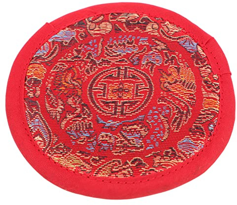 Klangschale Groß Klangschalenkissen tibetische Klangschale buddhistische Halter Meditationsschale Pad Klangschalen