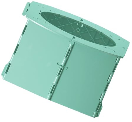 ibasenice 1pezzi Vasino Pieghevole Portatile Per Design Compatto e Leggero Wc Da Viaggio Per Addestramento All Uso Del Bagno Materiale Resistente e Pratico Per Auto e Campeggio