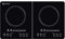 AMZCHEF Placa induccion 2 fuegos,3500W/240℃ Placa induccion 2 fuegos,20 niveles de potencia y temperatura,Placa inducción con temporizador de 3 horas,Control táctil,Placa inducción portatil,Negro