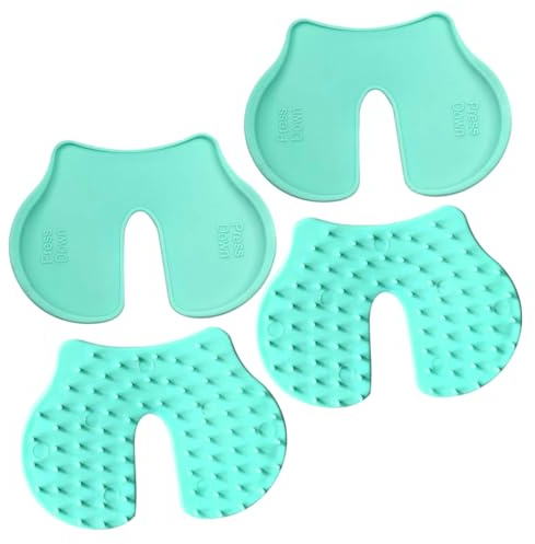 Beaupretty 4pezzi Cuscinetti Di Supporto Per Iniezione Riutilizzabili Pz Dispositivi Bloccanti Punta Inferiore Per Iniezioni Durevoli