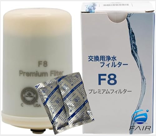 Filtro F8, máquina purificadora de agua K-8, con 2 paquetes de polvo de limpieza FAIR KANPAI