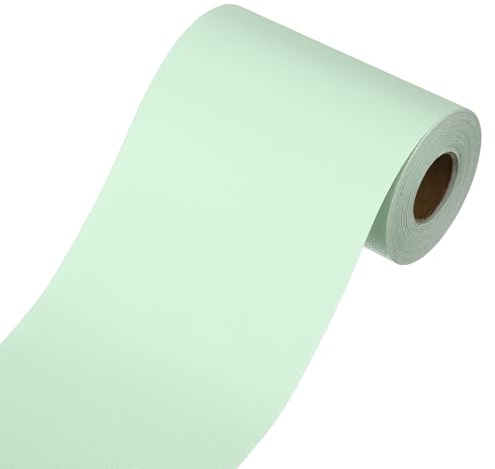 QUARKZMAN Borde De Papel Pintado. Bordes De Papel Pintado Pegar Y Despegar. 3.9 X 393 Cinta De Marco De Espejo Autoadhesiva Para Decoración De Cocinas. Dormitorios Baños. Verde Claro