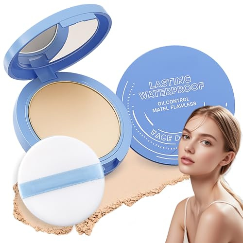 Pressed Setting Powder Compact, Ivory Shade, Translucent Matte Finish