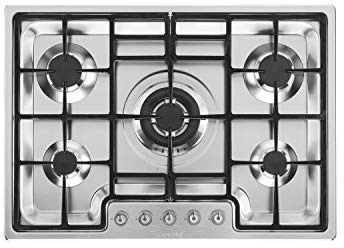 Smeg PGF75-4 Built-in Gas freestanding cooker Stainless steel