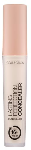 Collection Cosmetics Lasting Perfection Concealer, 16-Hour Wear, Long Lasting Concealer, 4ml, Porcelain