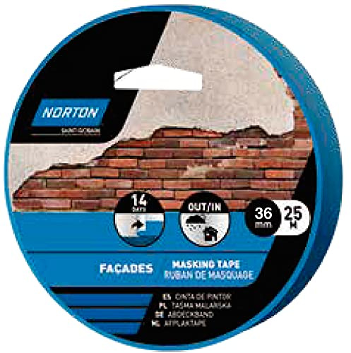 Norton Abdeckrollen, speziell für Fassaden, 36 mm x 25 m