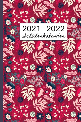 Schülerkalender: A5 Schulplaner, Studentenplaner & Hausaufgabenheft für dein neues Schuljahr (August bis Juli), Wundervollen Design zum Planen und Organisieren