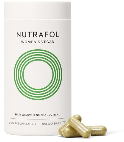 Nutrafol Women's Hair Growth Supplements, for Women 18-44 Years Old, Clinically Tested for Visibly Thicker, Stronger Hair, 100% Vegan Ingredients, Dermatologist Recommended - 1 Month Supply