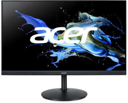 Acer CBA242Y Abmiprx 23.8 Full HD (1920 x 1080) Zero Frame Home Office Monitor | AMD Radeon Free Sync | 1ms VRB | 75Hz Refresh | Height Adjustable Stand with Tilt and Rotate