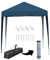 Mingone Pavilion Tonnelle Pliante 2 x 2 m - Tente de Jardin Pliable - Imperméable - Parties latérales - Pop up - Tente de fête - Protection UV 50+ - Bleu