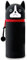 DGTSYAL Kawaii Federmäppchen, mäppchen, 2-in-1 Weiche Silikontasche, Cartoon Federmäppchen, Stand Up Federmäppchen, Stifte Mäppchen, Stifthalter Bleistifttasche Mädchen Junge (Schwarzer Hund)