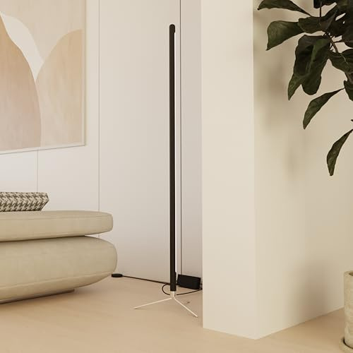 LUMIÈRE Design Stehlampe 'Levana' dimmbar LED Wohn & Schlafzimmer Bogenleuchte Leselampe Bogenstehlampe Smart Home