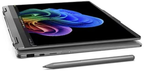 Lenovo Yoga 7i 2-in-1 Laptop with Intel Core Ultra 5 226V Processor, 14” WUXGA OLED 100%DCI-P3 HDR 500 TB Touch Display, 16GB Memory, 1TB SSD, Yoga Pen, Wi-Fi 7, FP Reader, and Win 11 Home 83JQ0001US