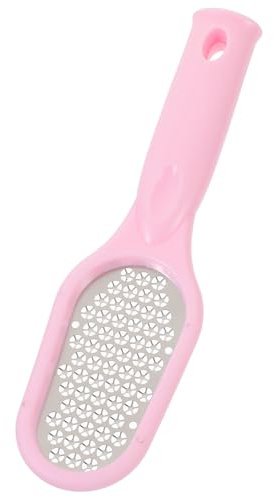 MUCKLILY Fußraspel aus Edelstahl Doppelseitig Fußfeile Hornhautentferner Fußpflege Werkzeug für Sanftes Entfernen von Abgestorbener Haut Callus Remover für Männer Frauen Senioren
