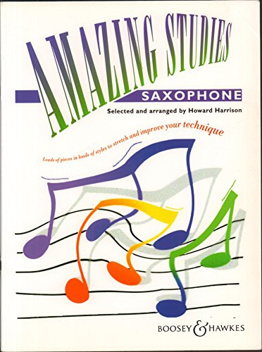 Howard Harrison: Amazing Studies - Saxophone. Noter för Altsaxofon