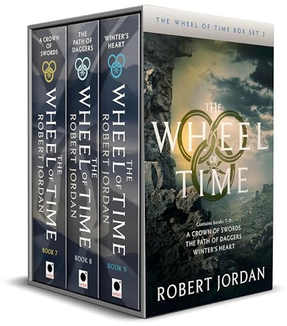 The Wheel of Time Box Set 3: Books 7-9 (A Crown of Swords, The Path of Daggers, Winter's Heart)
