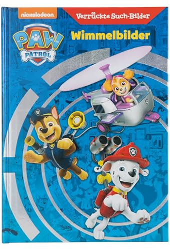 PAW Patrol - Wimmelbilder - Verrückte Such-Bilder - Wimmelbuch - Geschenk für Kinder ab 3 Jahren - Mit Skye, Chase, Marshall und dem Rest der Crew