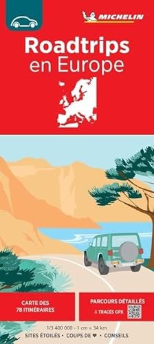 Carte Nationale Roadtrips en Europe