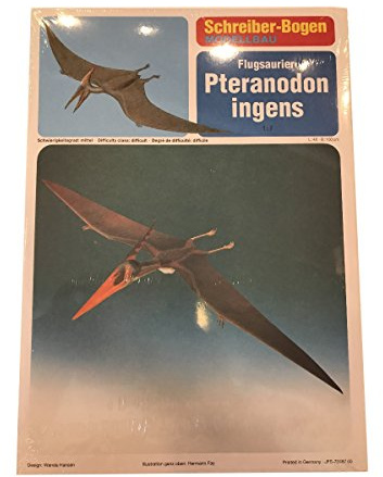 Aue-Verlag 38 x 100 x 14 cm Pterosaur Pteranodon Ingens Modellbausatz